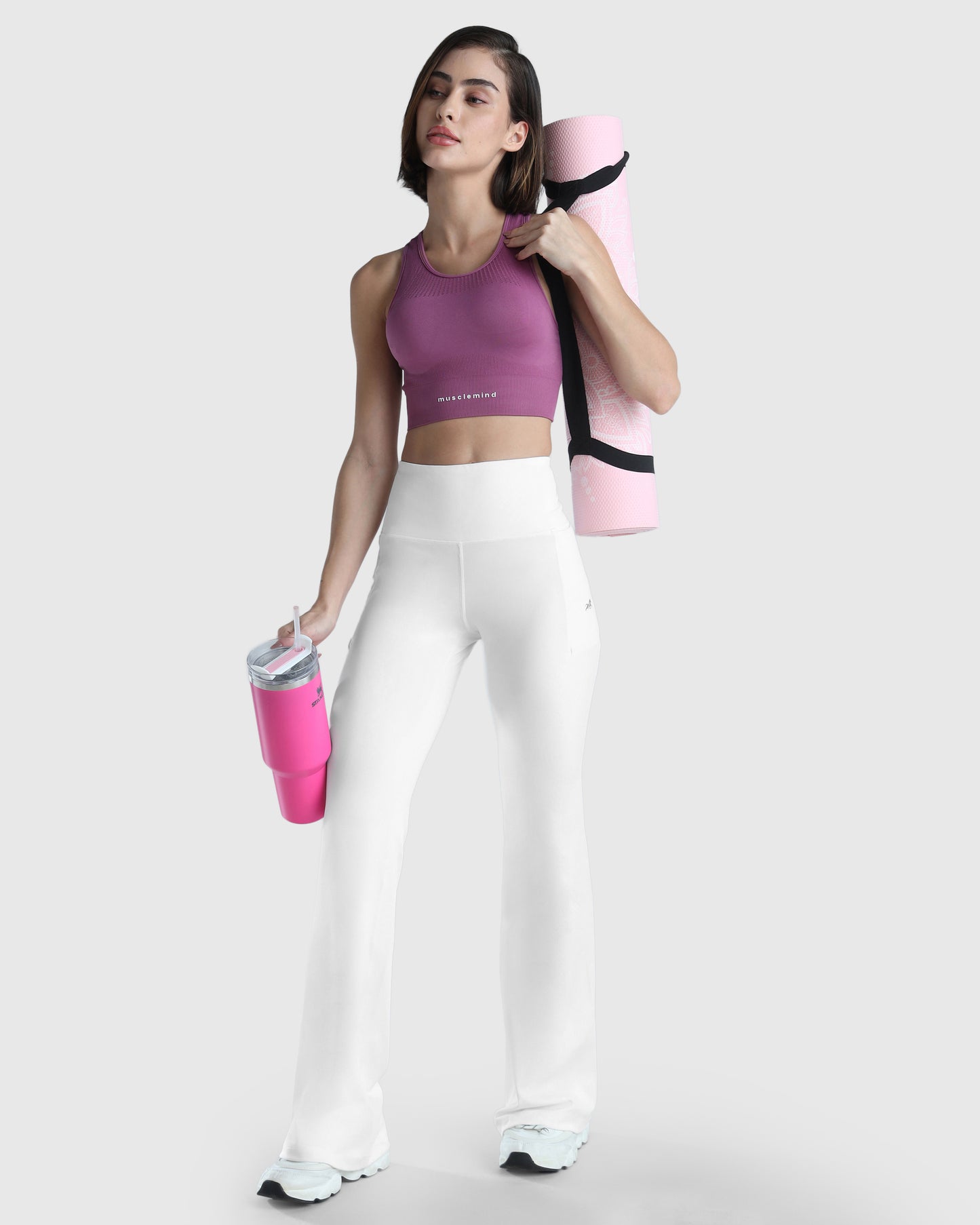 High Waist Flare Pants