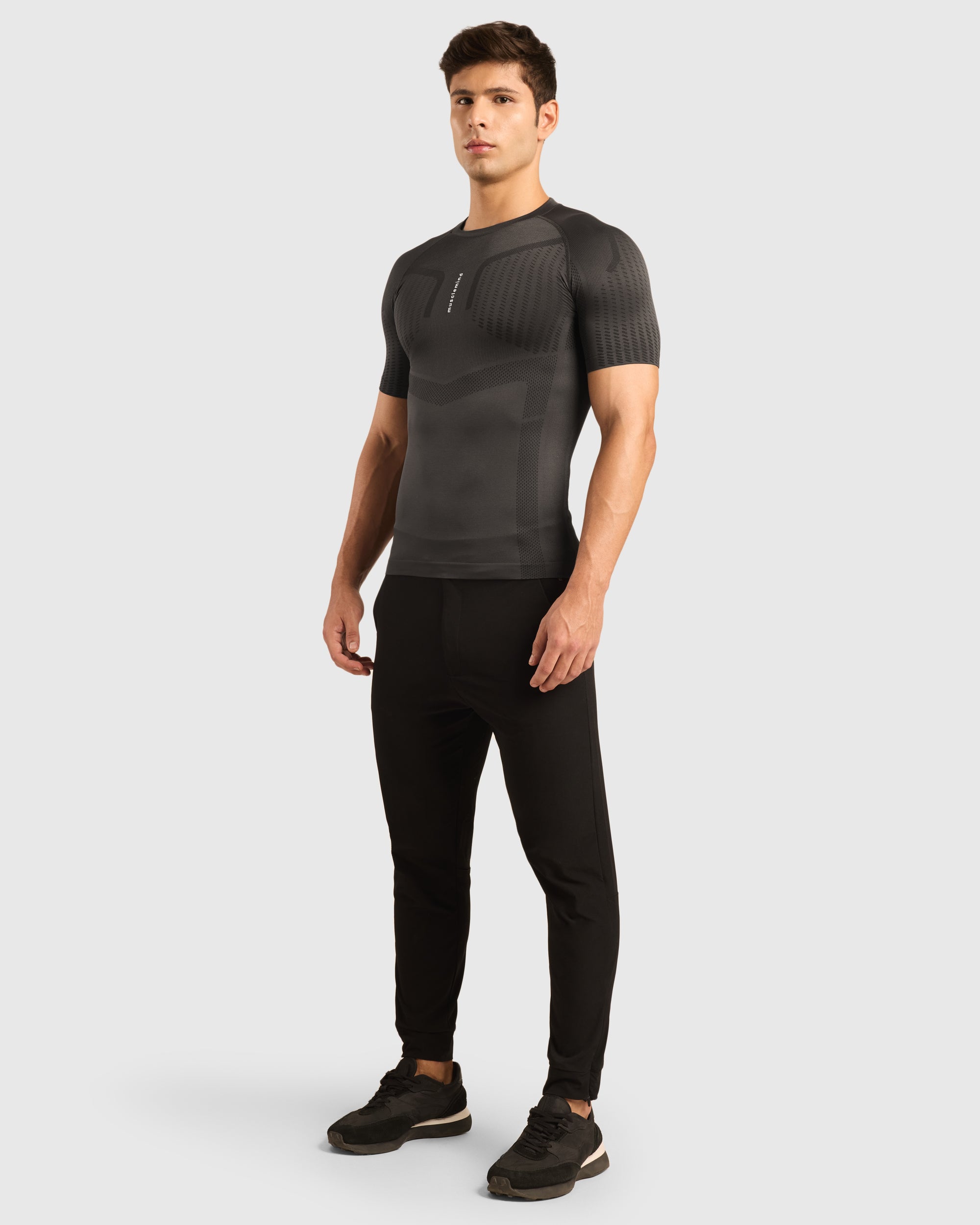 Seamless Compression Half Sleeve T-shirt