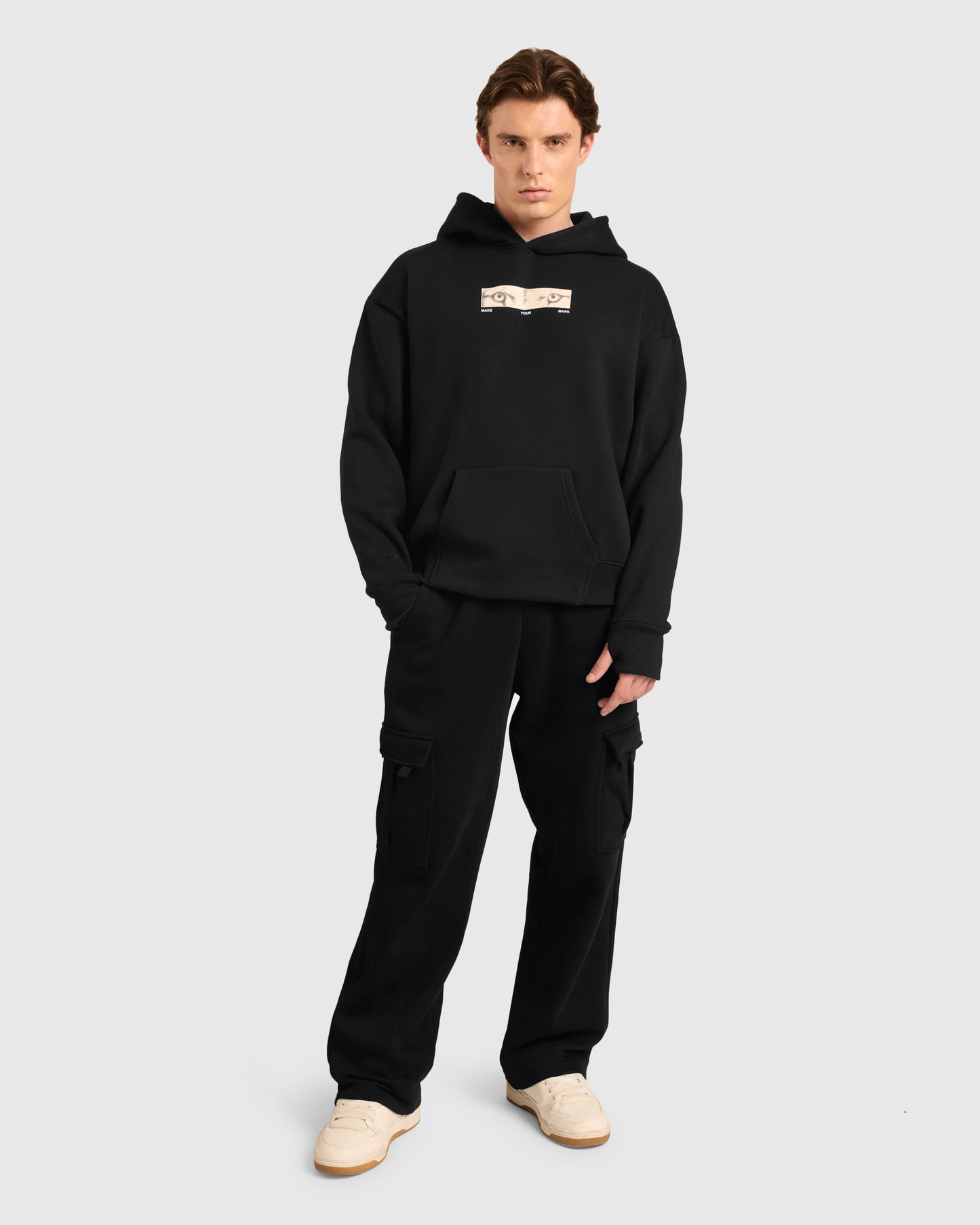 Mens Cloud Ease Oversized Hoodie