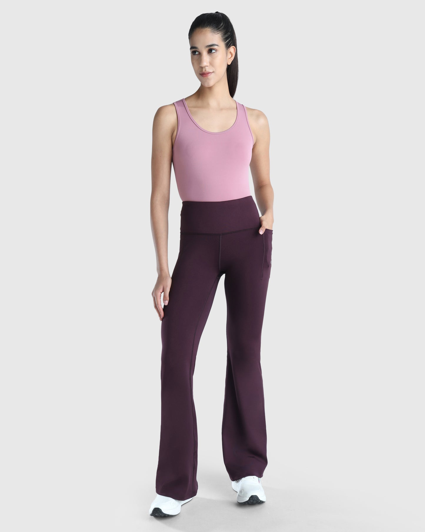 High Waist Flare Pants