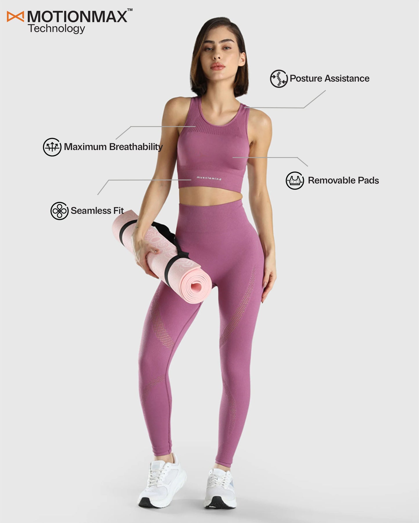 Seamless Sports Bra