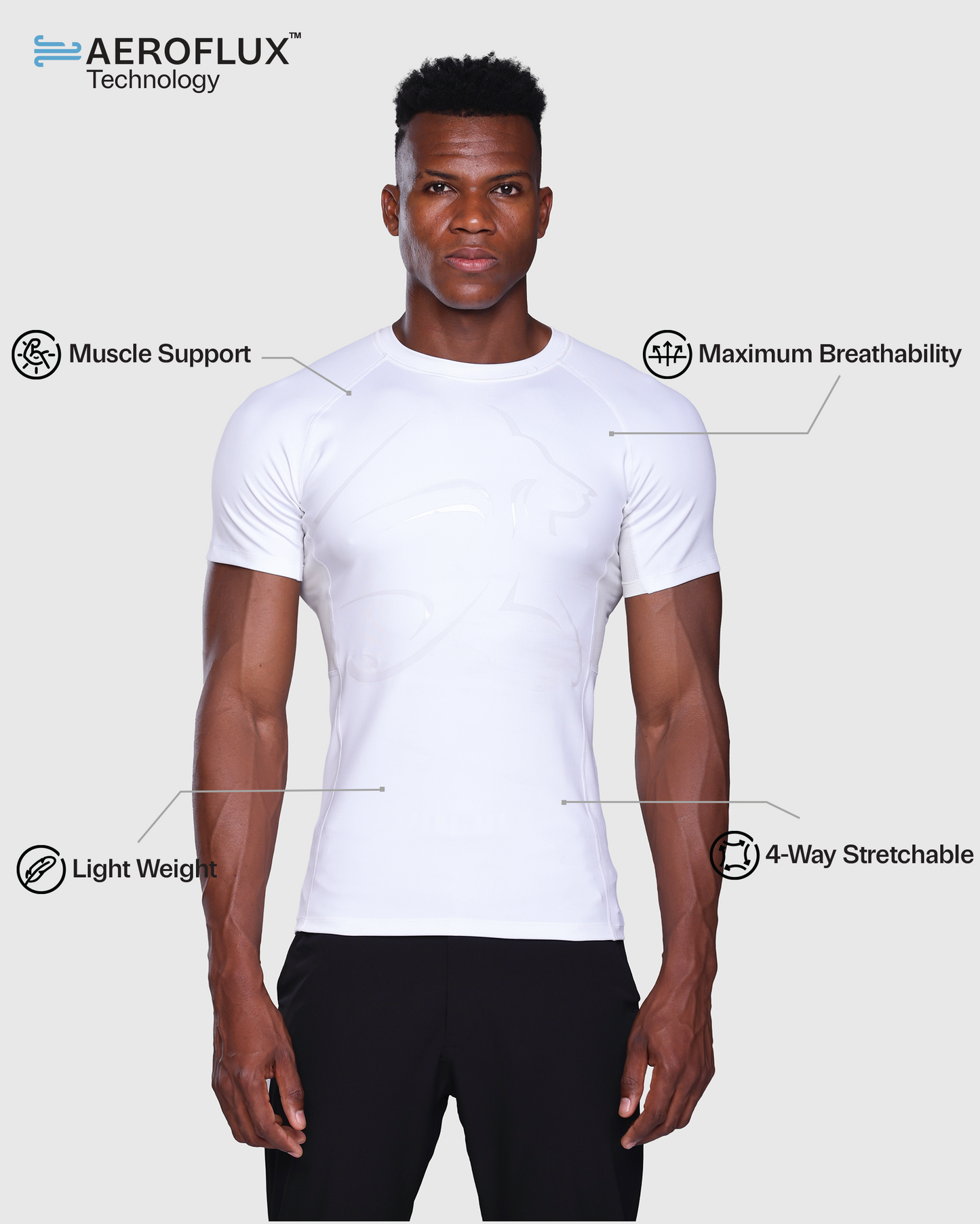 Men's Compression Half Sleeve T-shirt