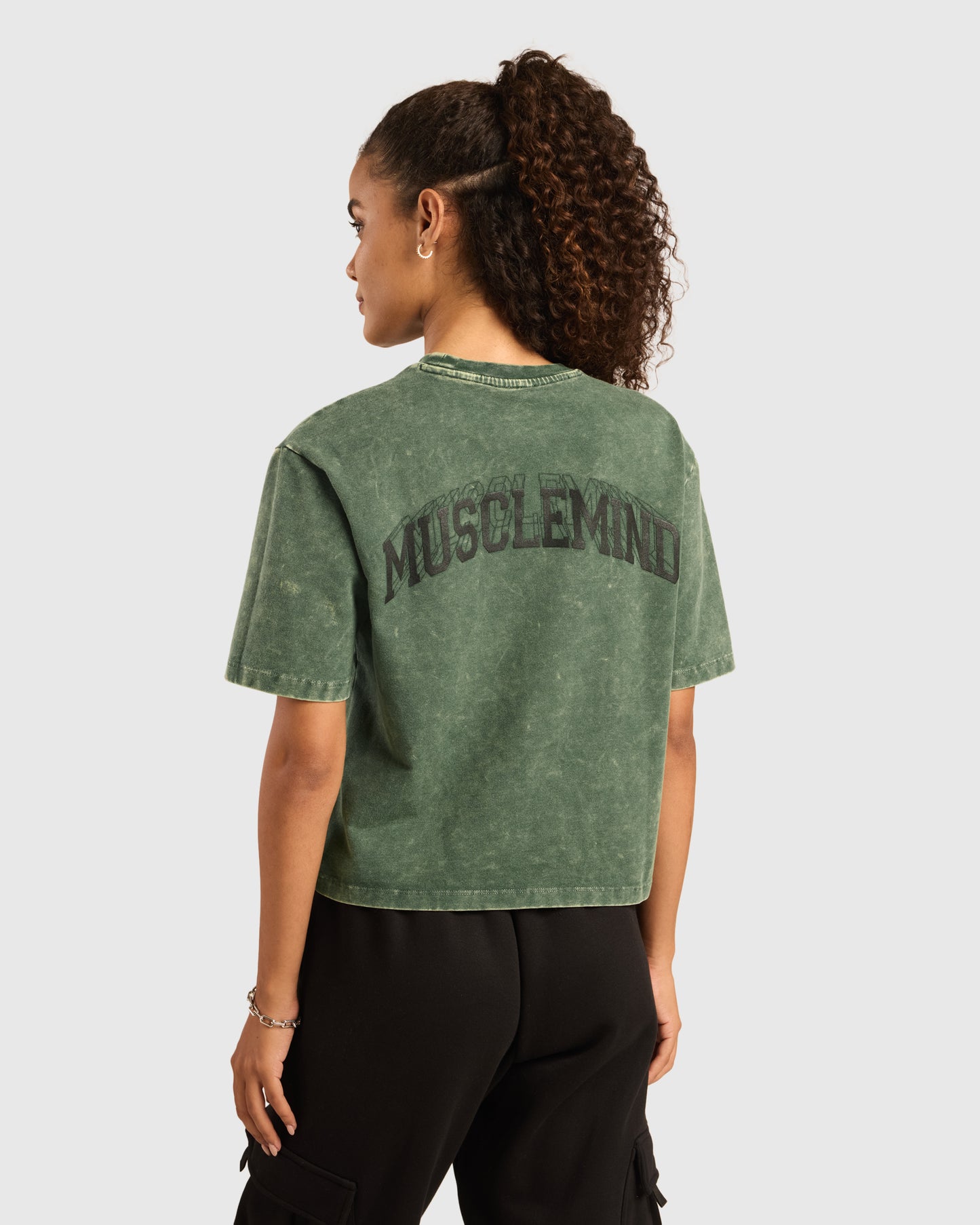 Womens Acid Wash Oversized T-shirt