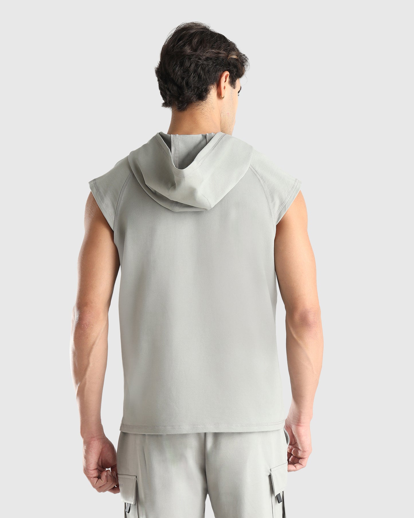 Men's Sleeveless Hoodie Tank