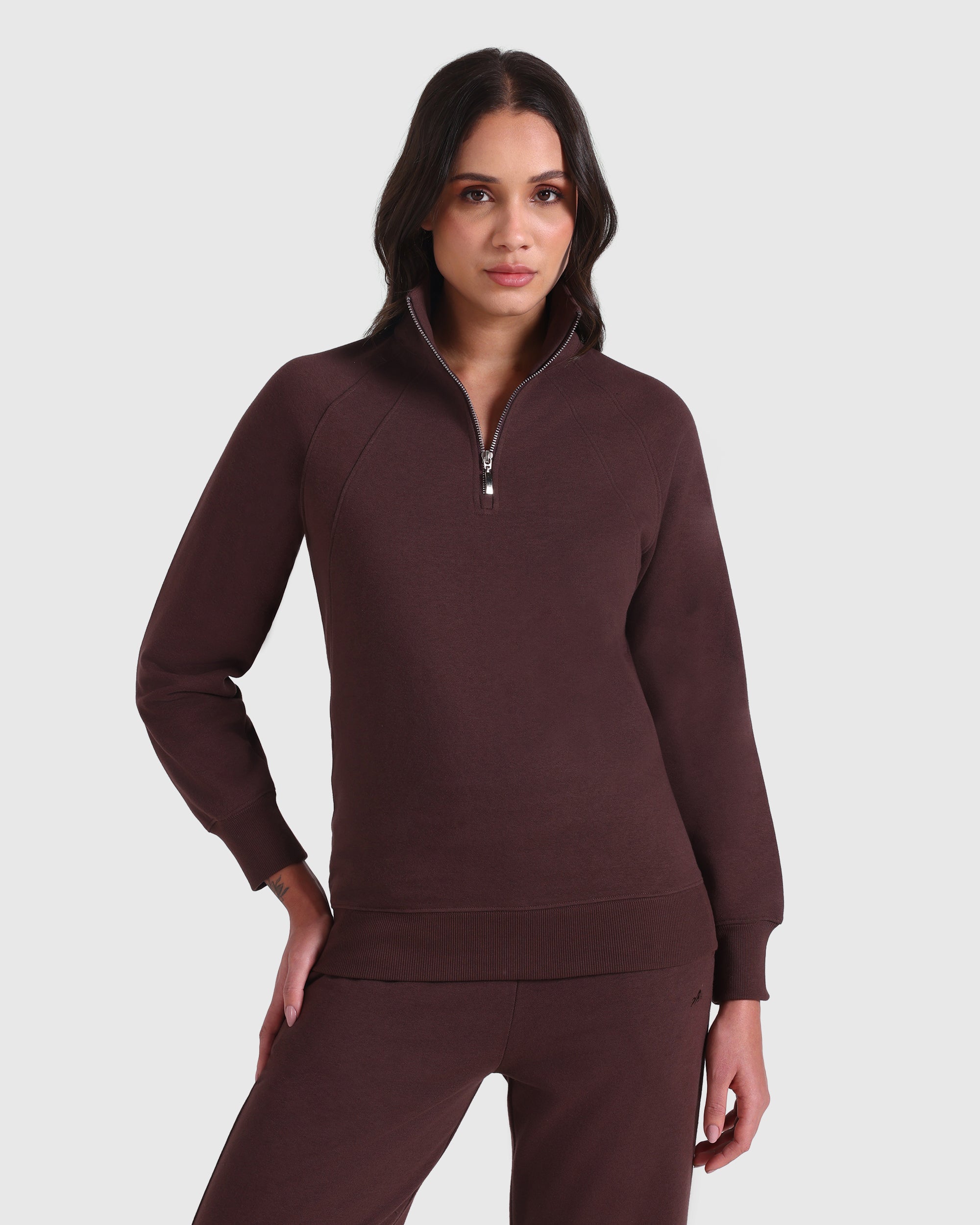 Cozy Go Quarter Zip Sweatshirt