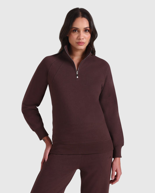 Cozy Go Quarter Zip Sweatshirt