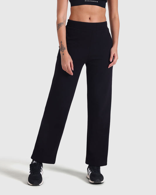 Cozy Wide-leg Trackpants