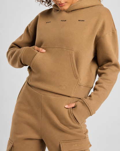 Women Cloud Ease Cropped Hoodie + Womens Cloud Ease Cargo Pants