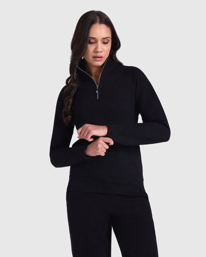 Cozy Go Quarter Zip Sweatshirt