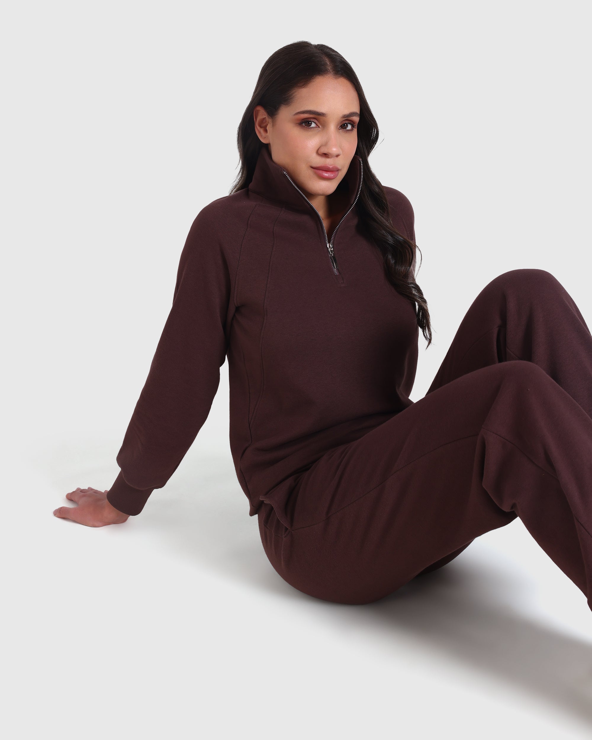 Cozy Go Quarter Zip Sweatshirt