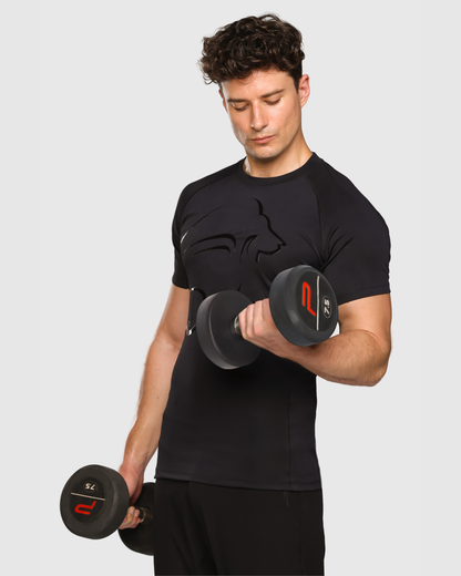 Mens Compression Half Sleeve T-shirt