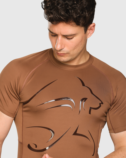 Mens Compression Half Sleeve T-shirt