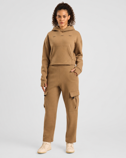 Women Cloud Ease Cropped Hoodie + Womens Cloud Ease Cargo Pants