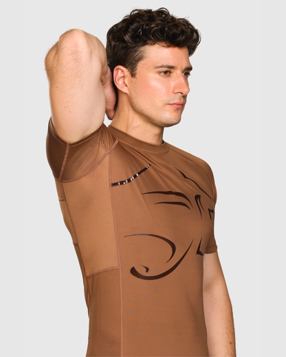 Mens Compression Half Sleeve T-shirt