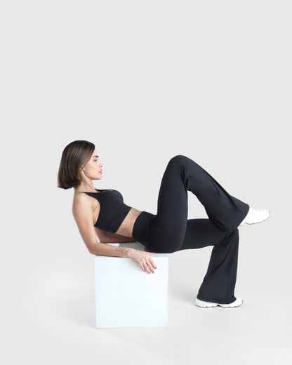 High Waist Flare Pants