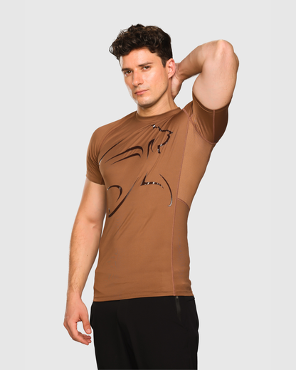 Mens Compression Half Sleeve T-shirt