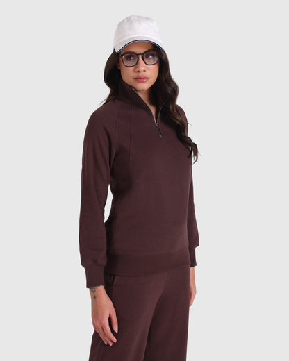 Cozy Go Quarter Zip Sweatshirt