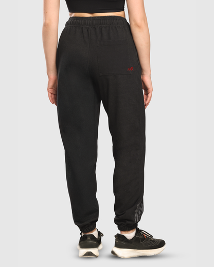 Womens Acid Wash Denim Joggers
