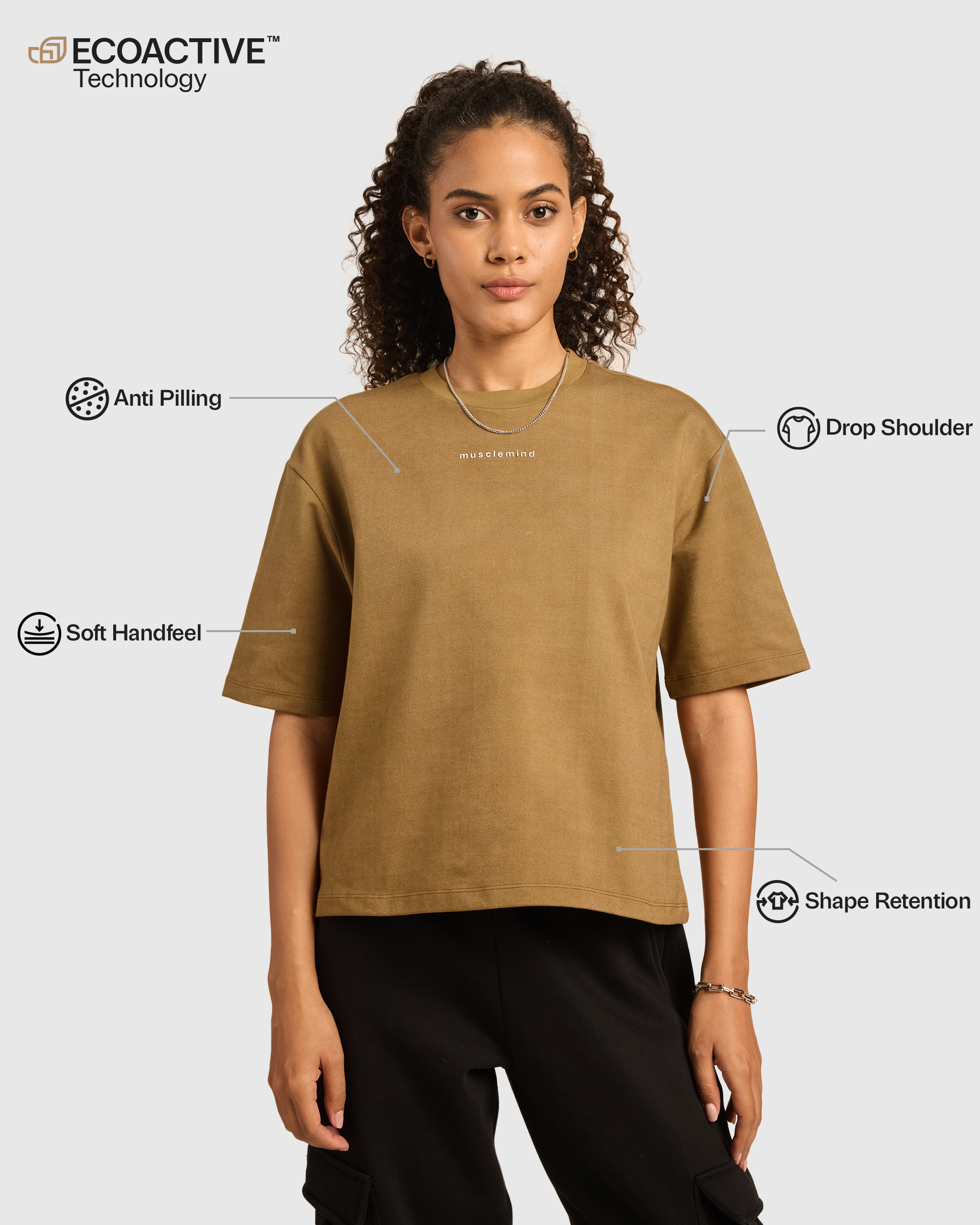 Womens Oversized Graphic T-Shirt