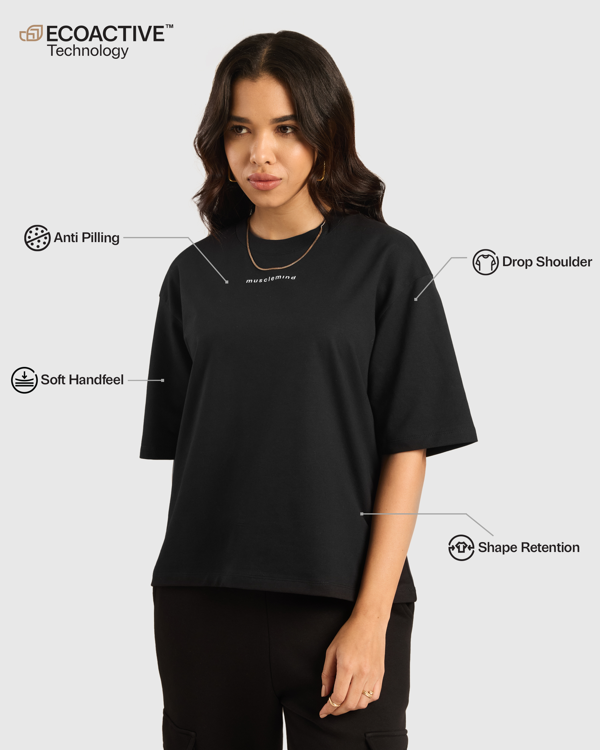 Womens Oversized Graphic T-Shirt