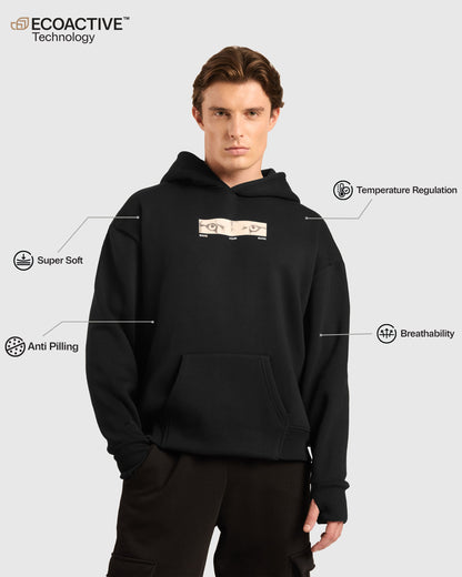 Mens Cloud Ease Oversized Hoodie