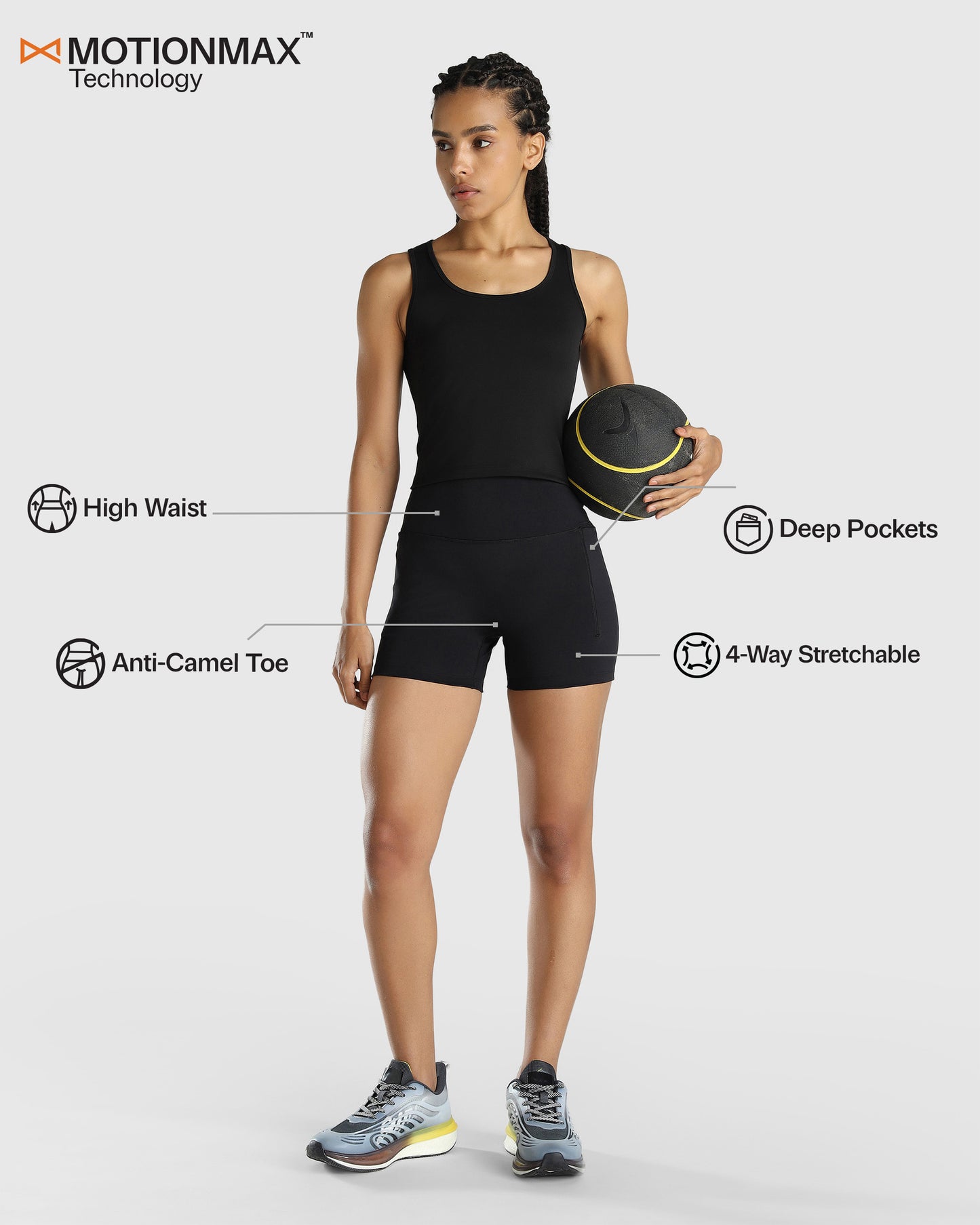 Womens Biker Shorts
