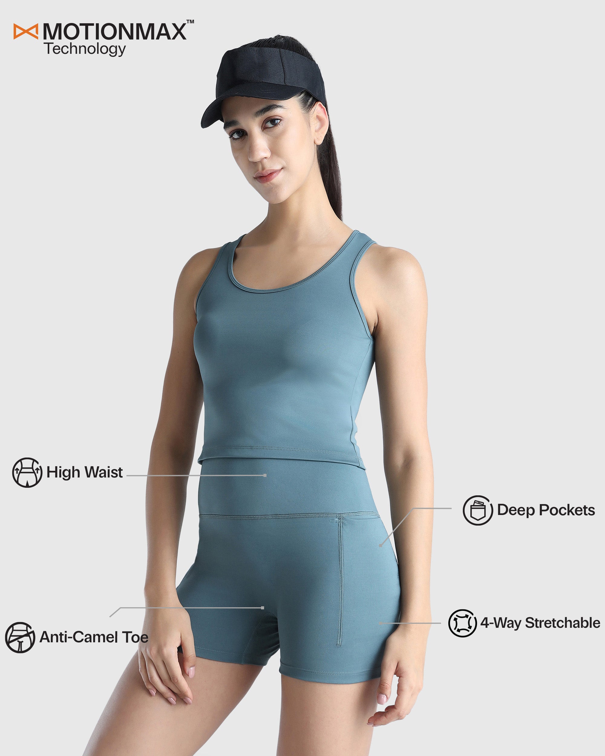 Womens Biker Shorts