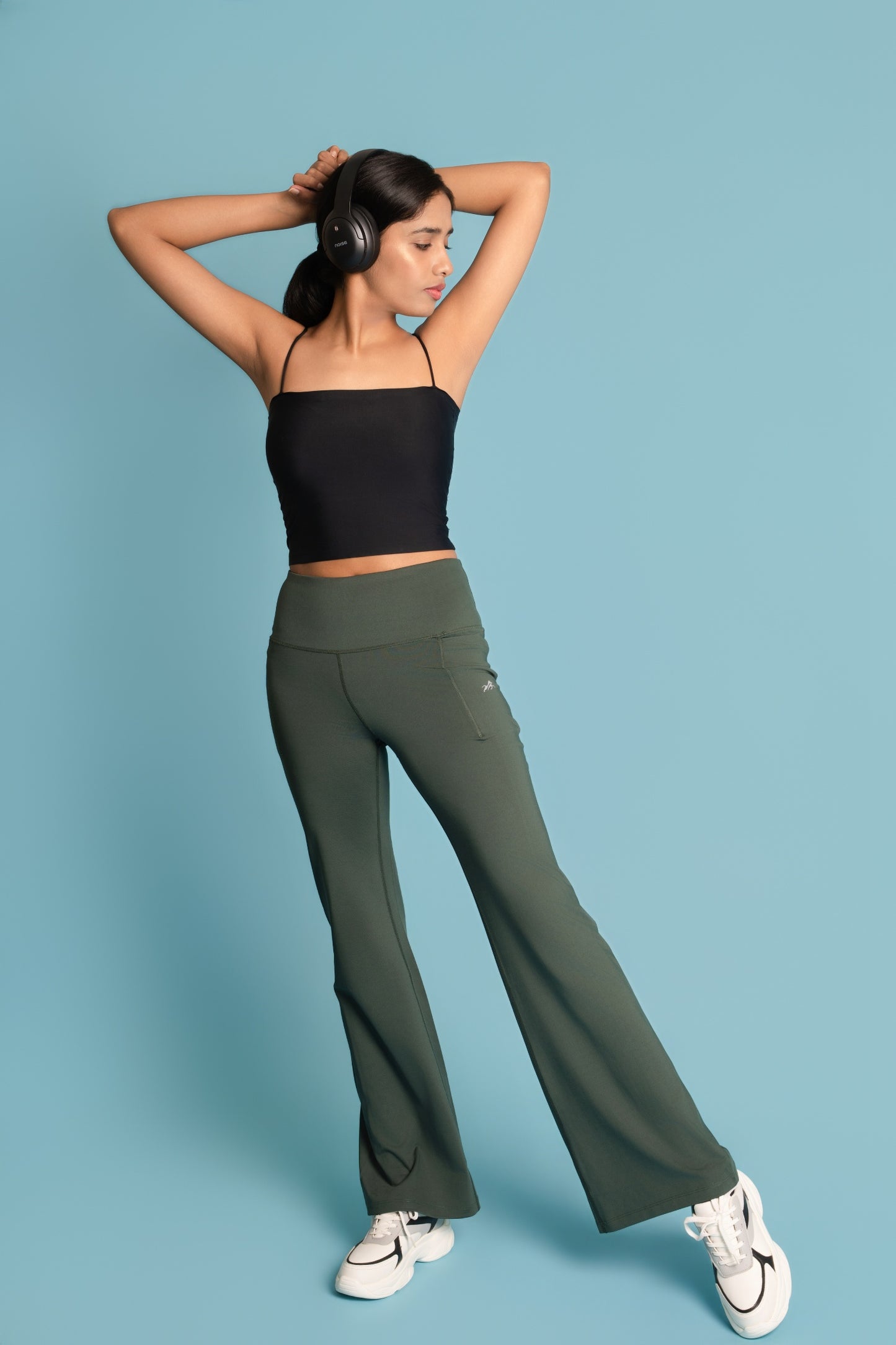 High Waist Flare Pants