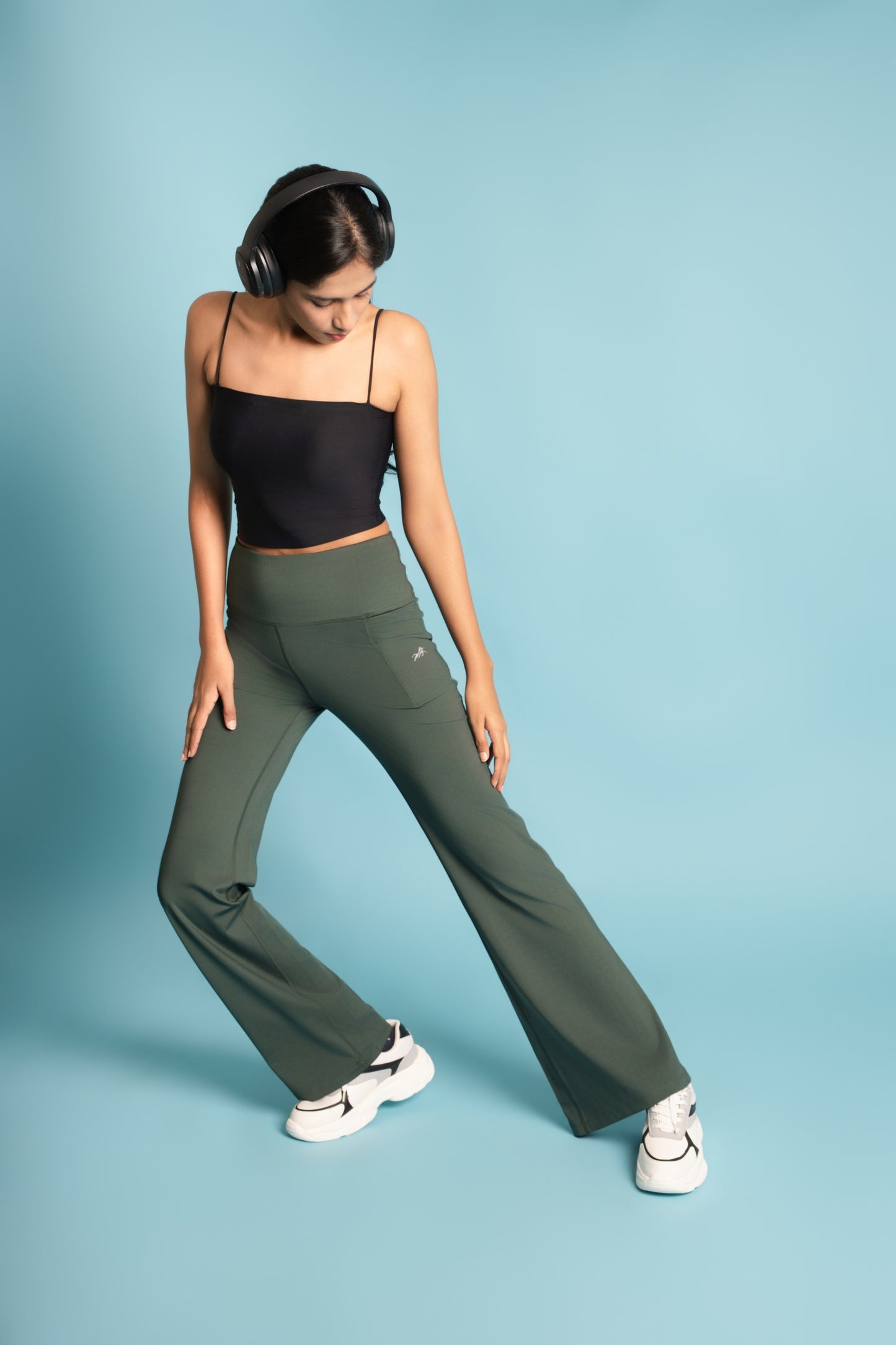 High Waist Flare Pants