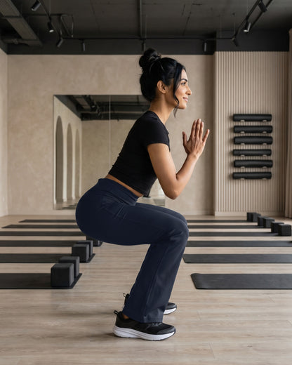 High Waist Flare Pants