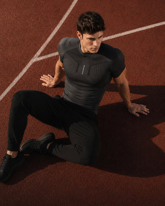 Seamless Compression Half Sleeve T-shirt
