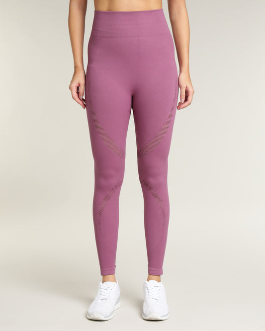 Power Leggings Dark Mauve