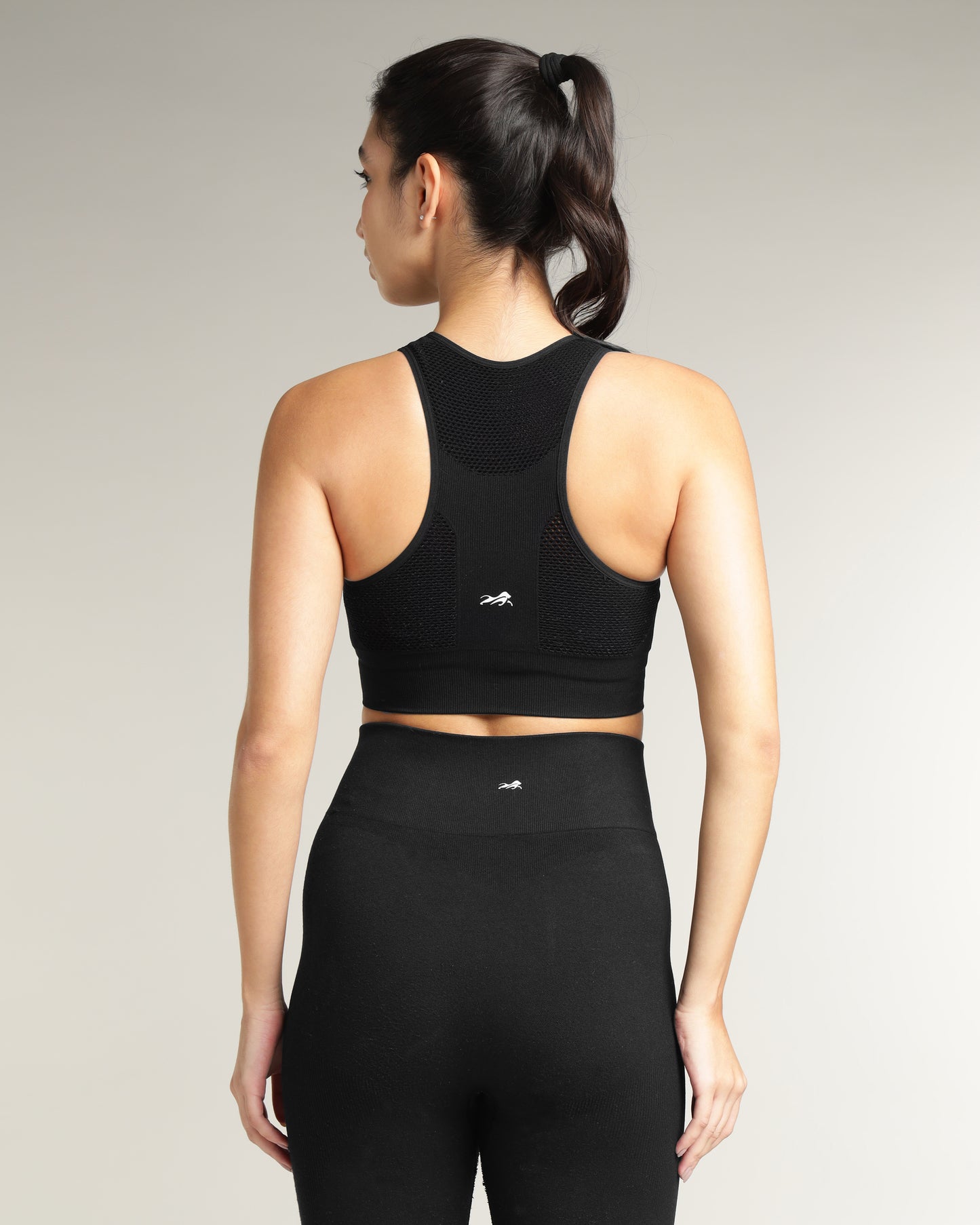 Adapt Bra Top Jet Black