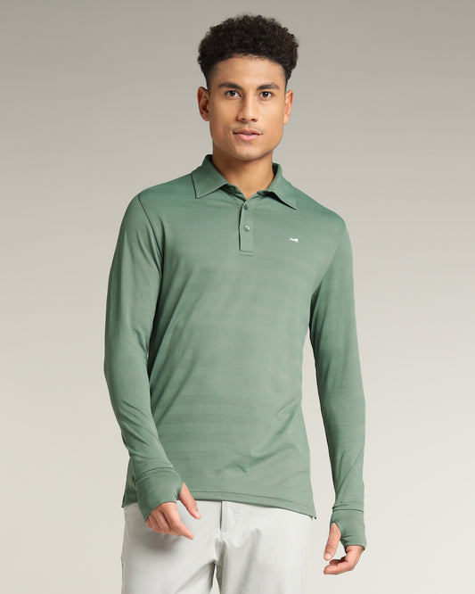 Understated Polo Basil Green