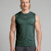 Mens Sleeveless Seamless Compression T-shirt