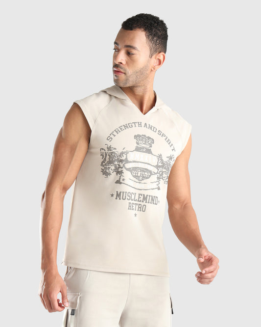 Men's Sleeveless Hoodie Tank