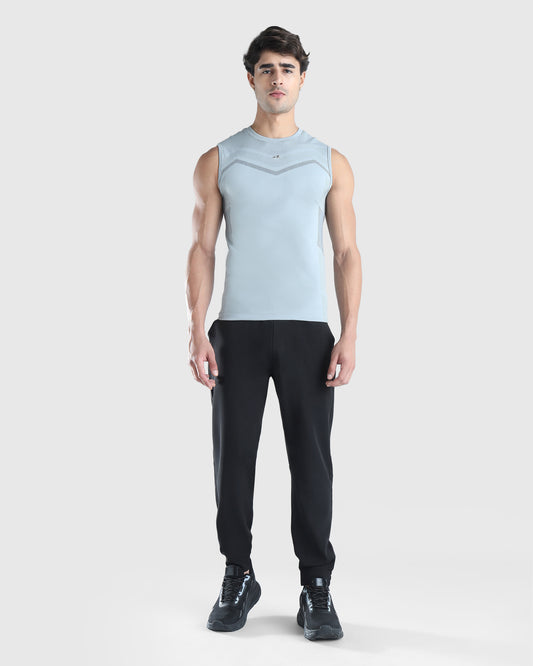 Men's Sleeveless Seamless Compression T-shirt