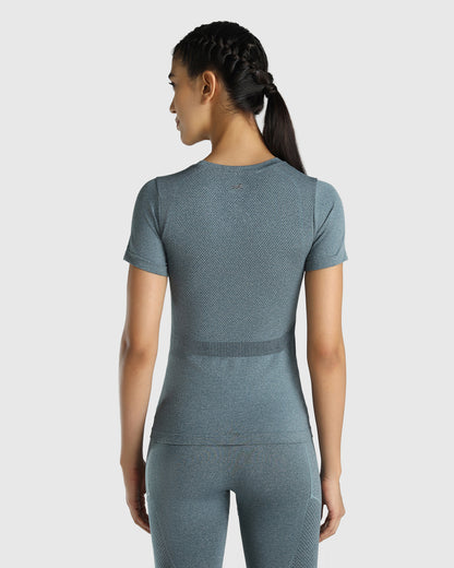 Womens Seamless Slim fit T-shirt