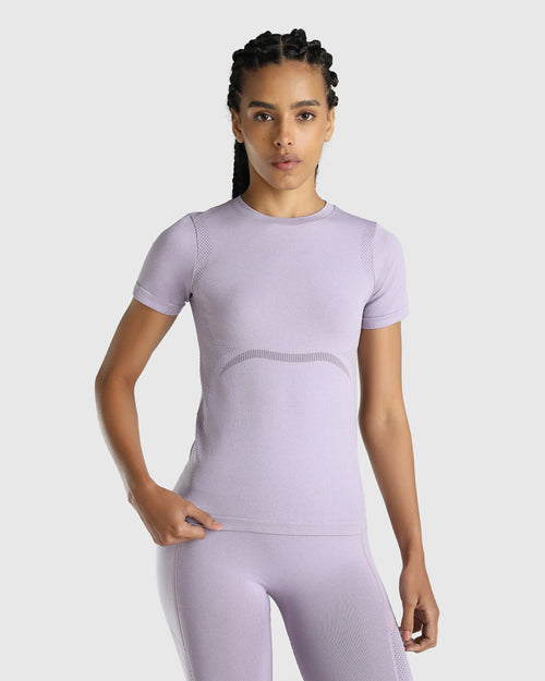 Womens Seamless Slim fit T-shirt