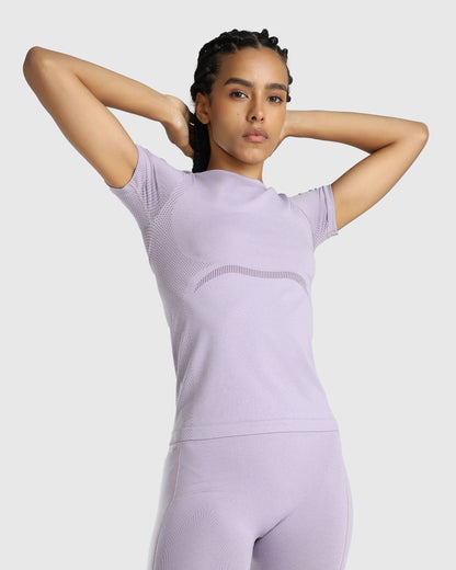 Womens Seamless Slim fit T-shirt