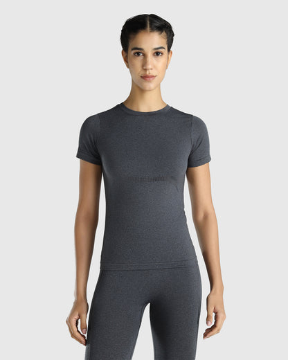 Womens Seamless Slim fit T-shirt