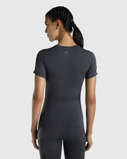 Womens Seamless Slim fit T-shirt