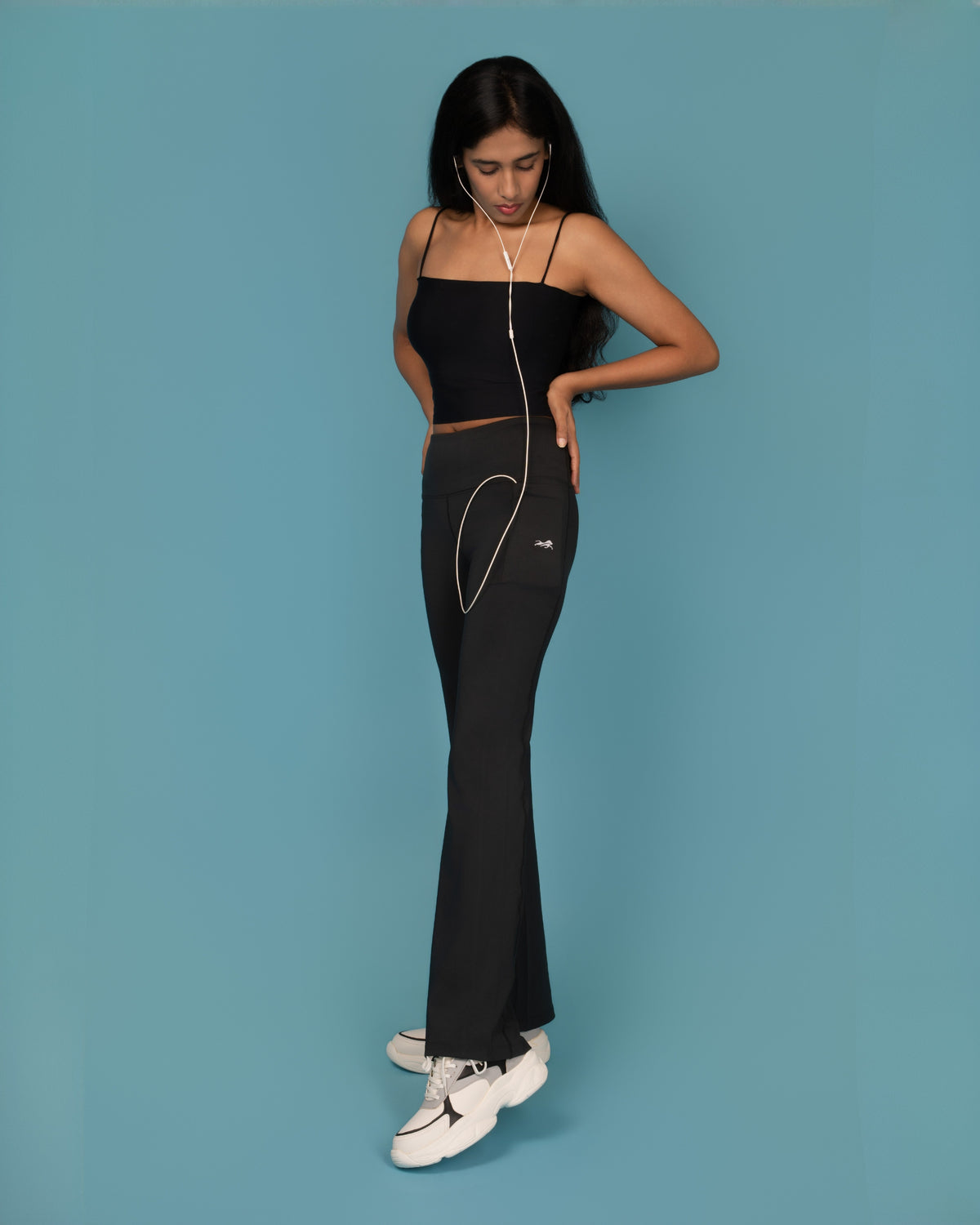 High Waist Flare Pants