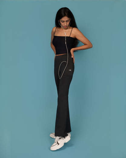 High Waist Flare Pants