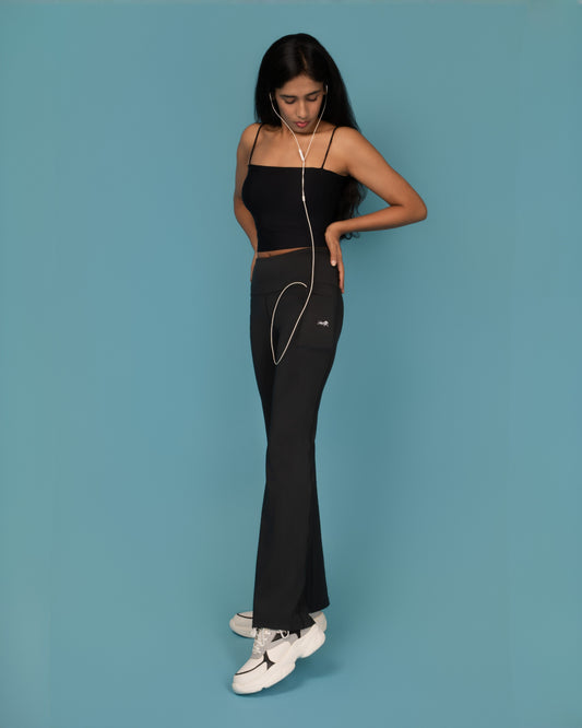 High Waist Flare Pants