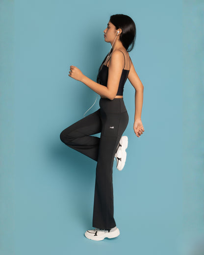 High Waist Flare Pants