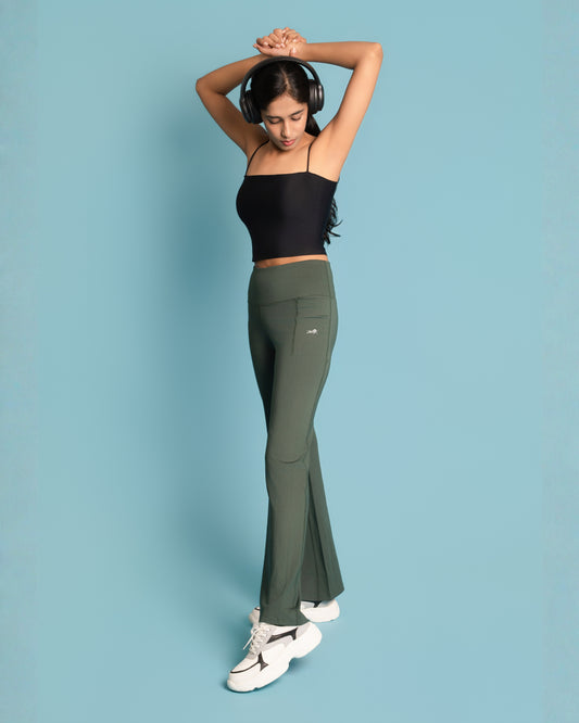 High Waist Flare Pants