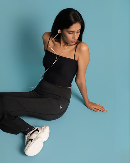 High Waist Flare Pants