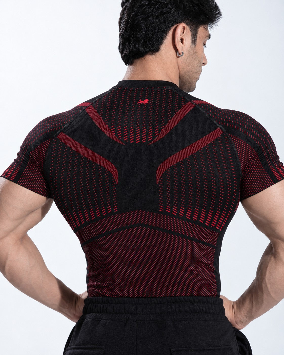 Seamless Compression Half Sleeve T-shirt
