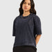 Womens Acid Wash Oversized T-Shirt
